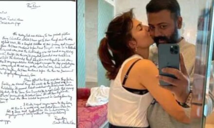 Conman Sukesh Chandrashekhar released a handwritten letter from jail to defend Jacqueline in a money – laundering case. It was only a “love without expectation” says former