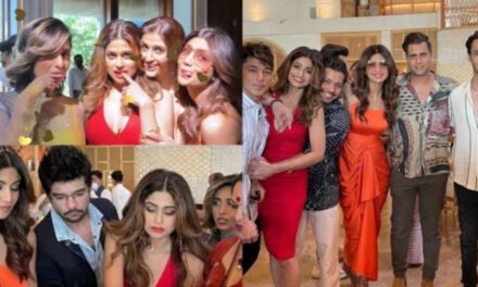 Shilpa Shetty planned a birthday bash for sister Shamita. Pratik Sehajpal and other BB contestants joined the party