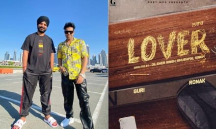 Actor Guri and producer KV Dhillon again teams up for another film ‘Lover’ after the success of ‘Jatt Brothers’