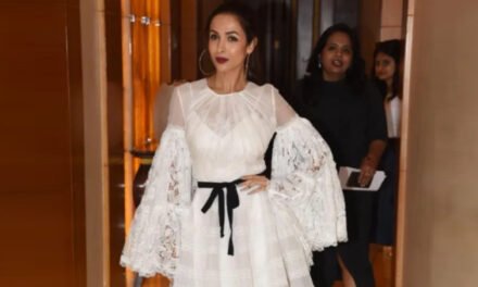 Malaika Arora keeps it simple yet beautiful in white top while taking photo. Here’s diva’s beautiful pic