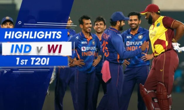 India vs West Indies 1st T20 Highlights: IND cruise to 68-run win over WI
