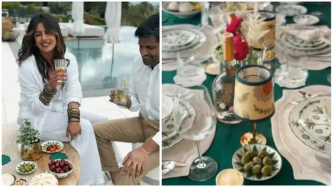 Tablecloths for ₹30k, chutney pots for ₹15k: Priyanka Chopra’s homeware brand called out for exorbitant prices:
