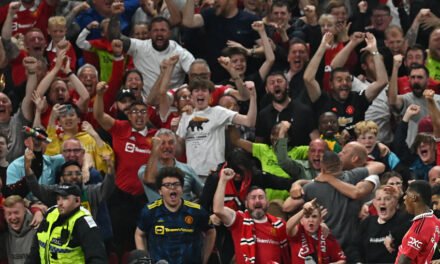 Manchester United supporters in rage before Liverpool game