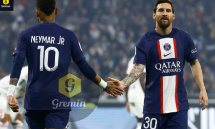 Messi and Neymar took five Minutes To Combine For Paris Saint-Germain’s Goal in a 1-0 Win :
