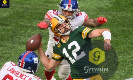 The Packers lose to the Giants by 27-22 :