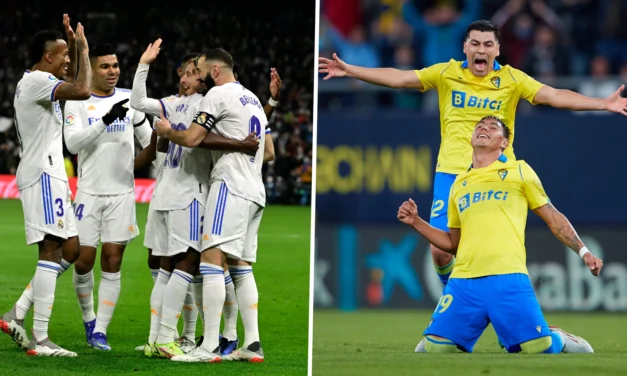 Real Madrid will welcome Cadiz at the Santiago Bernabeu on Thursday, aiming to close the gap on La Liga leaders Barcelona :