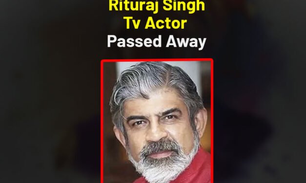 Rituraj Singh TV actor passes away at 59